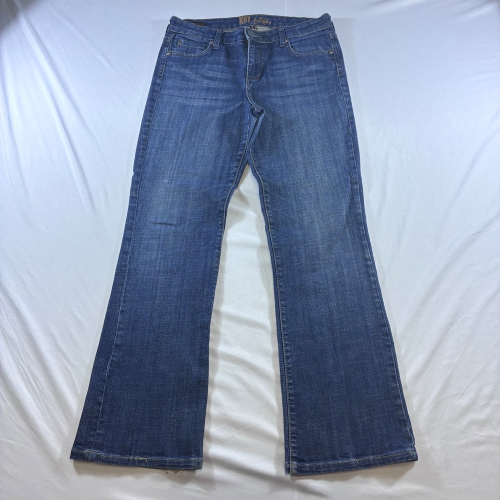 Kut from the Kloth Womens Bootcut Jeans Blue Medium Wash Size 6 KP011FJMX5